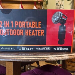 2 in 1 Portable Outdoor Heater